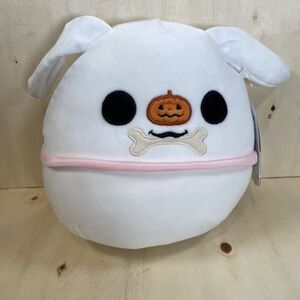 Squishmallows Nightmare Before Christmas Candy Cane Zero 8 inch‎ NEW with Tags